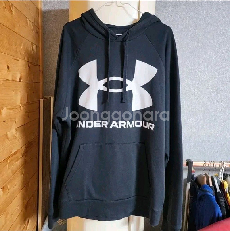 언더아머 후드 기모티 XL--0