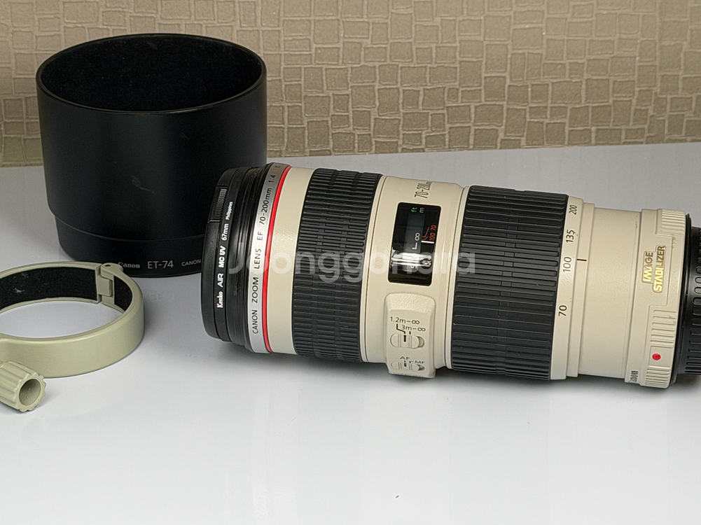 캐논 EF 70-200mm F4L IS USM 렌즈, 형아백통--0