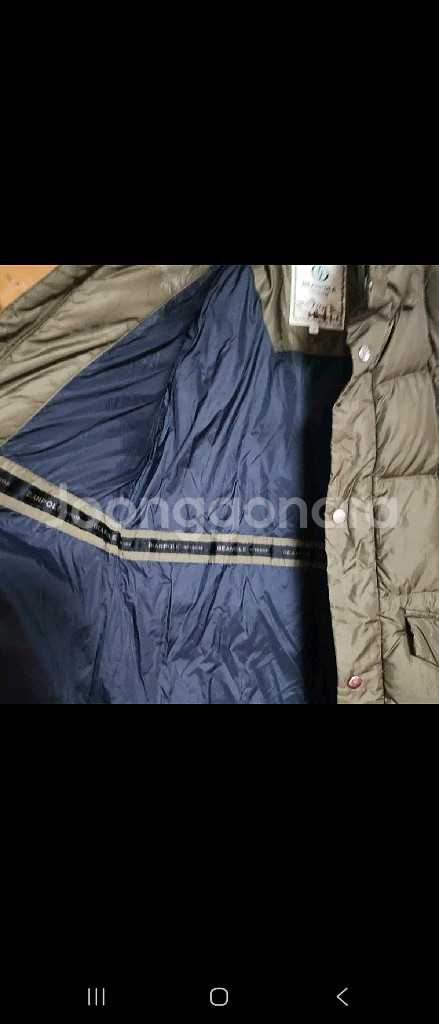 빈폴 아웃도어 경량 패딩 95--5