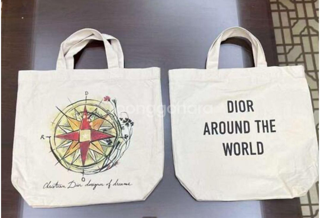 디올 아라운드 더 월드 에코백--0