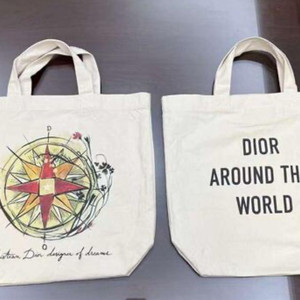 디올 아라운드 더 월드 에코백