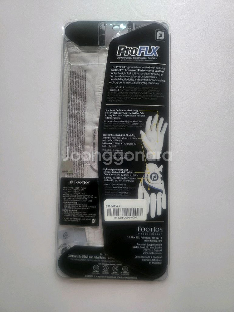 (새상품/정품)풋조이 PROFLX(남) 양피장갑25--9