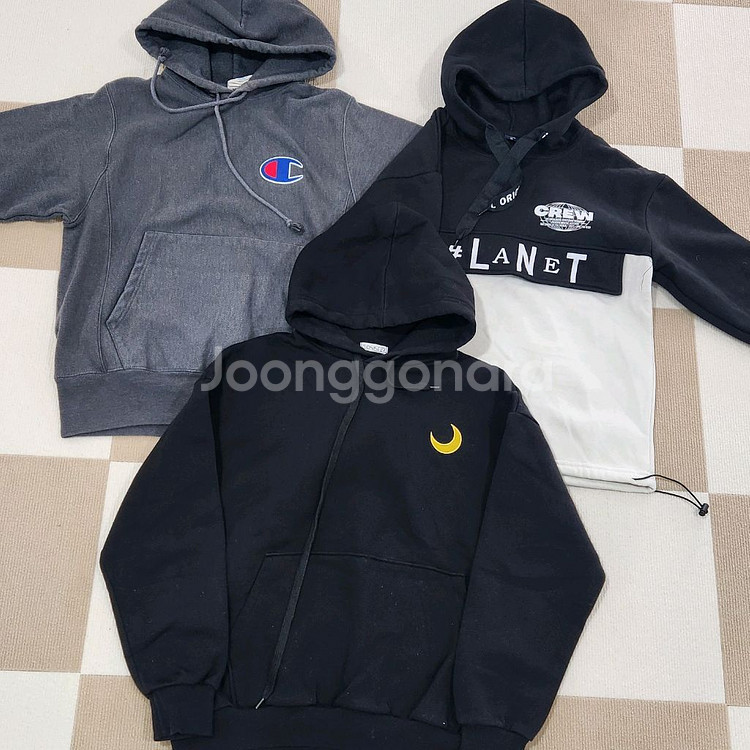 기모 후드맨투맨 150 160 일괄--0