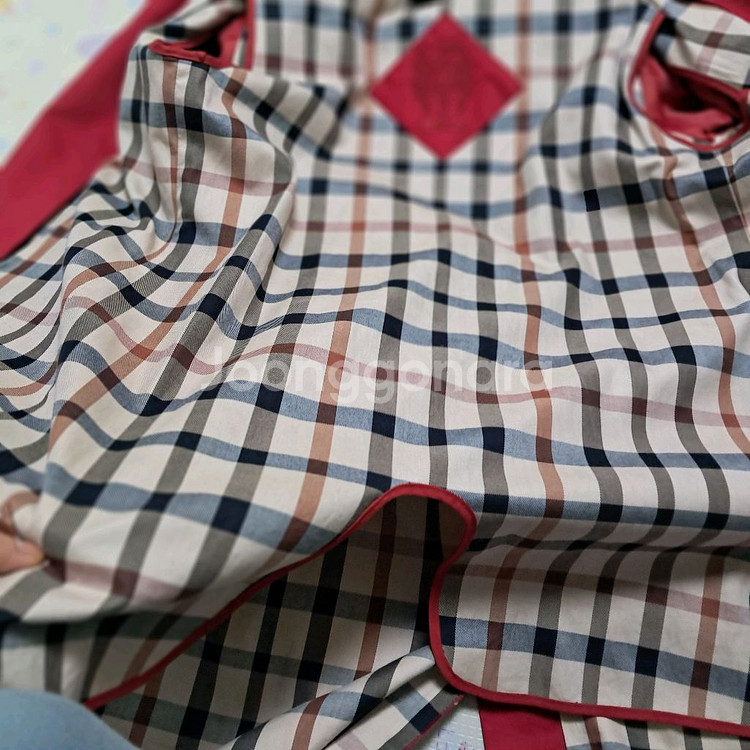 닥스 여성 레드 트렌치 코트 55~66--5