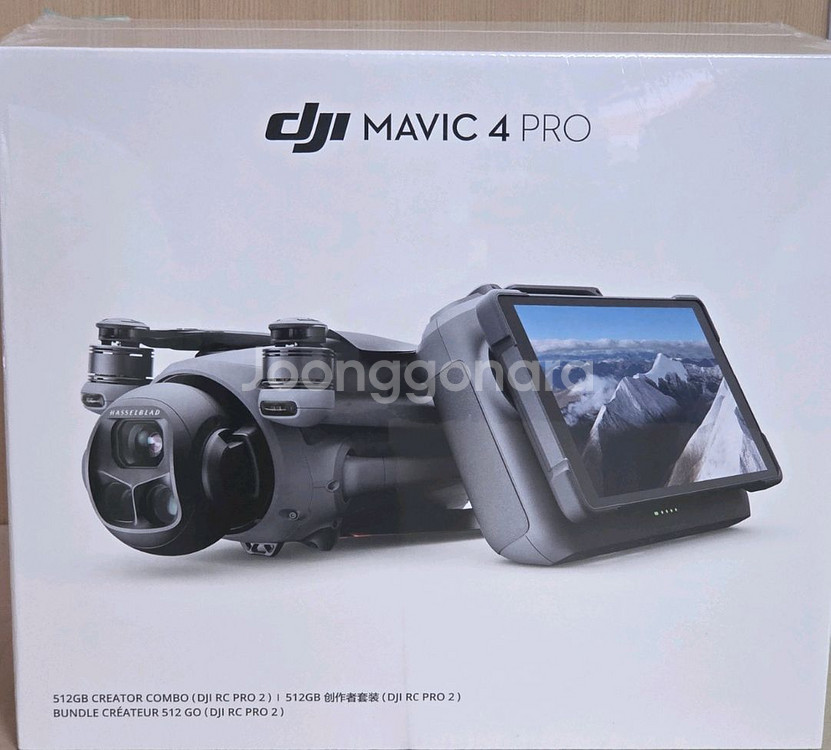 [미개봉] DJI 드론 매빅4 프로 크리에이터 1개 판매해요--0