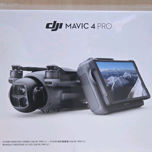 [미개봉] DJI 드론 매빅4 프로 크리에이터 1개 판매해요