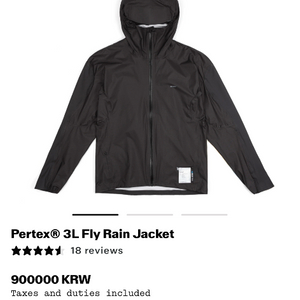 세티스파이 퍼텍스 3L 레인자켓
