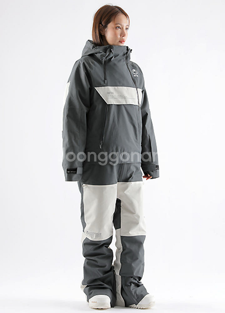 ENS 스노우보드복 엘나스 점프슈트 XL--0