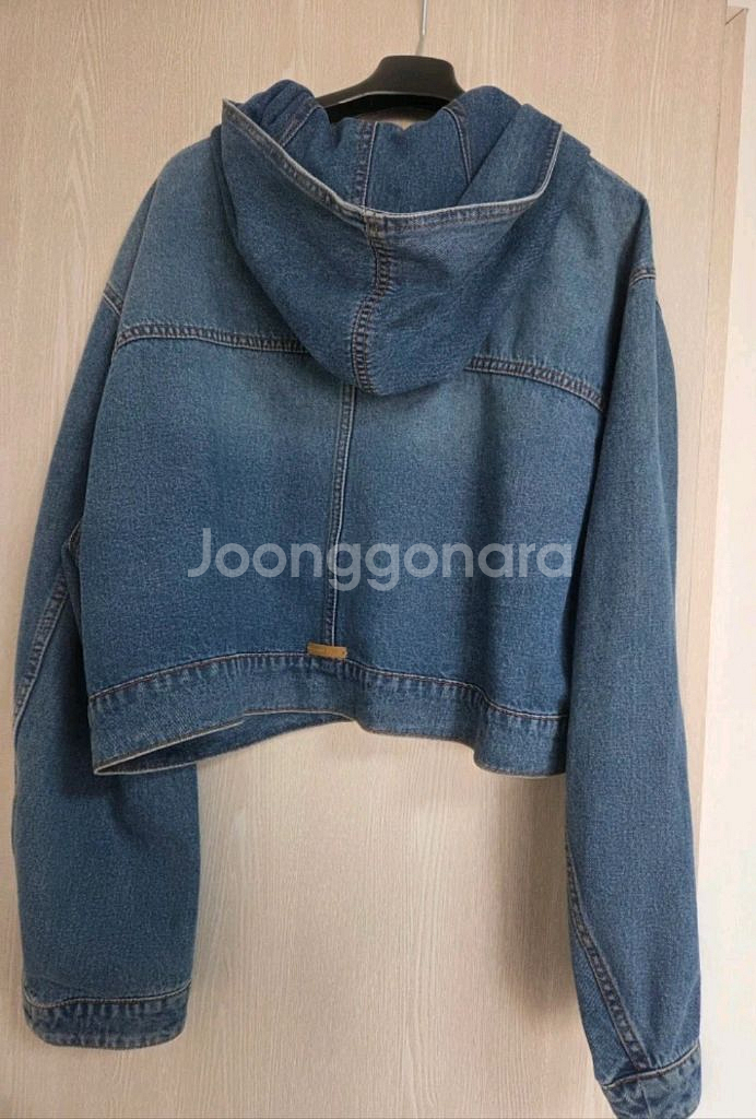 시스템 데님 후드 자켓--1