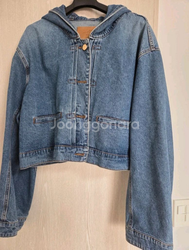 시스템 데님 후드 자켓--6