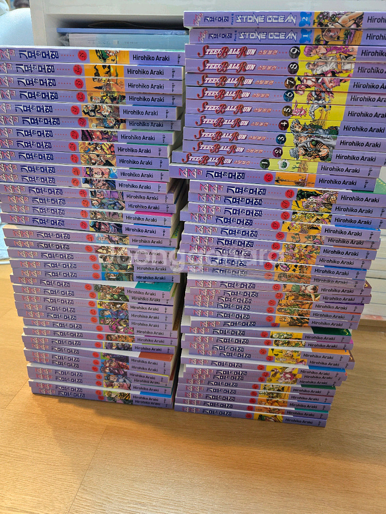 죠죠의 기묘한모험 만화책 1~63권 전권외--0