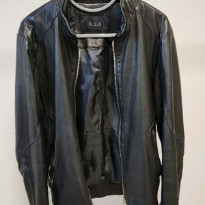 남성 가죽 라이딩 자켓