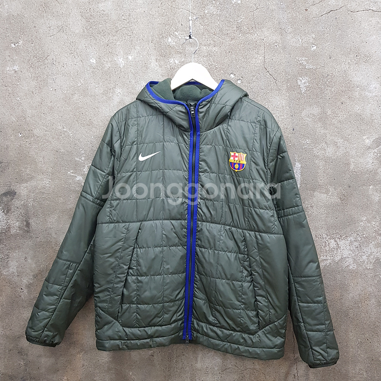나이키 어센틱 바르셀로나 FC 트랙 자켓 M 사이즈--0
