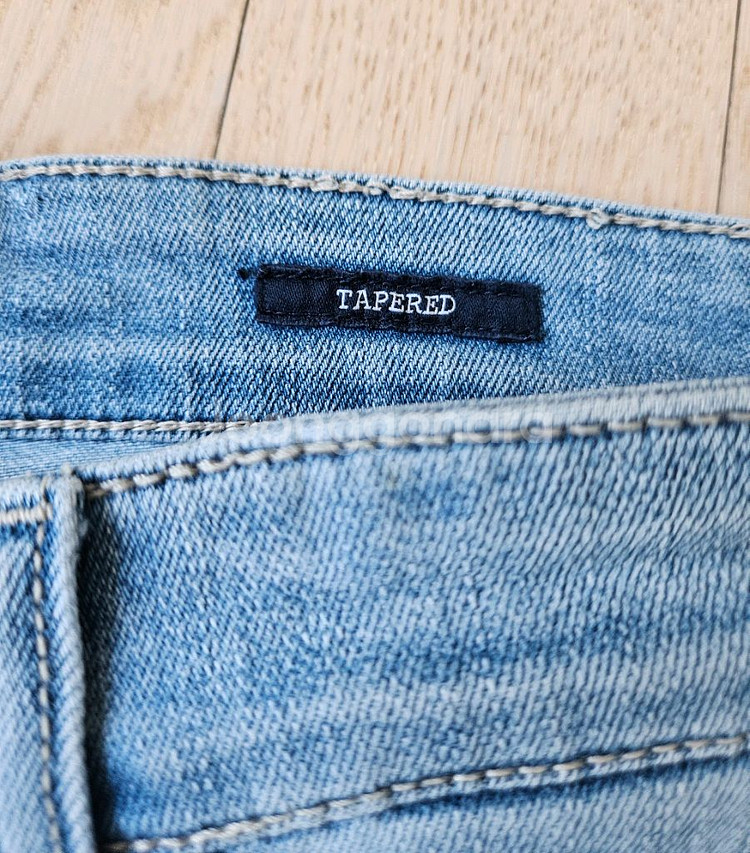 커스텀멜로우 데님 테이퍼드 핏 청바지 데님진 34--3
