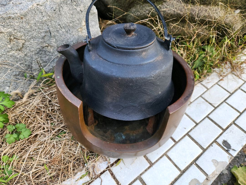 차가마세트 동화로 무쇠차솥 무쇠삼바리.. 이미지