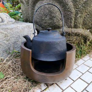 차가마세트 동화로 무쇠차솥 무쇠삼바리.. 이미지