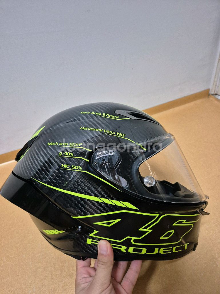 AGV GPR 프로젝트46 3.0 헬멧 팝니다--0