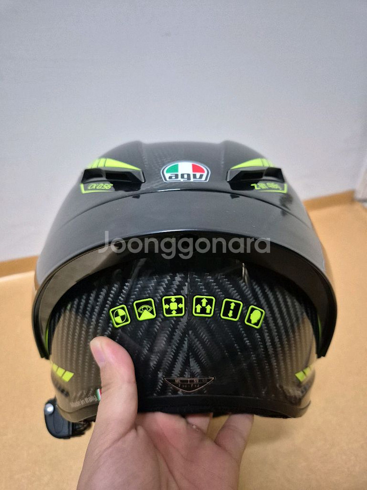 AGV GPR 프로젝트46 3.0 헬멧 팝니다--2