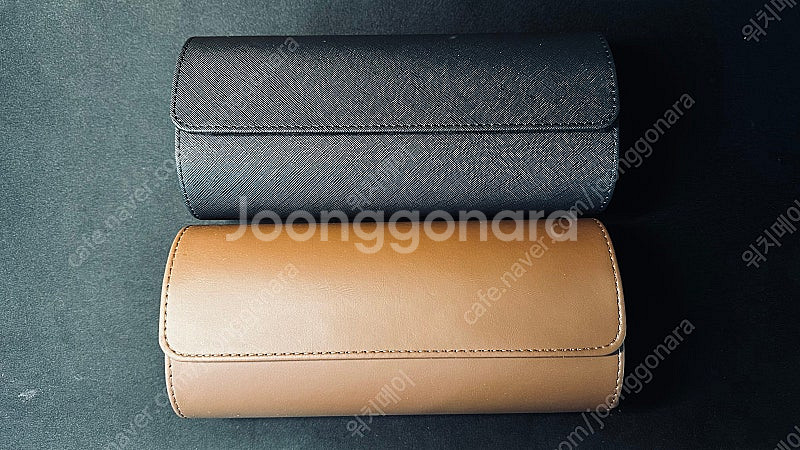 가죽/피아노 시계 3구 보관함 파우치 판매세이코--1