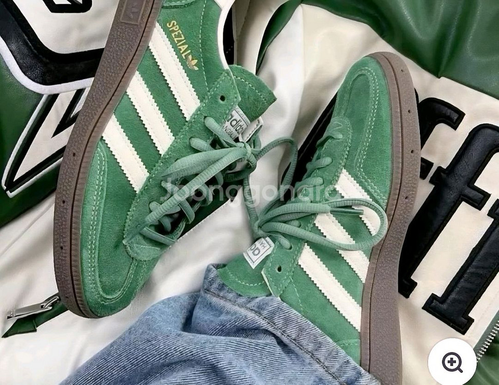 아디다스 핸드볼 스페지알 IG6192 프리러브 그린/크림 245--0