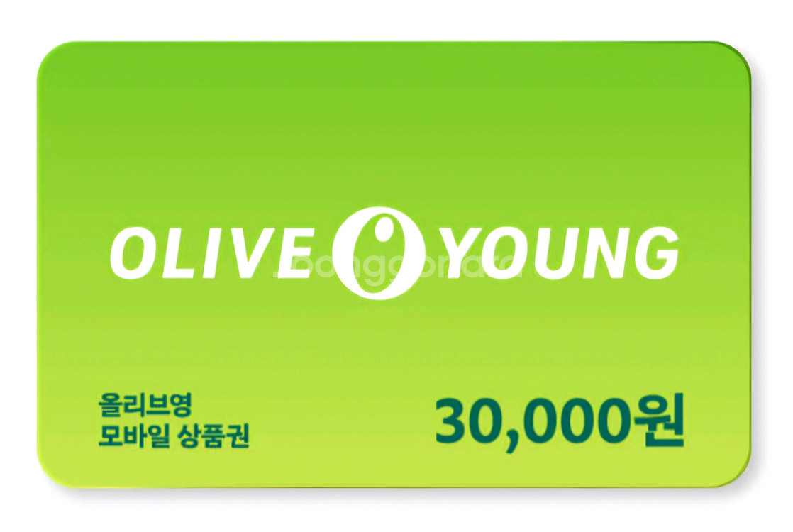 올리브영 모바일상품권 3만원 (1장 보유)--0