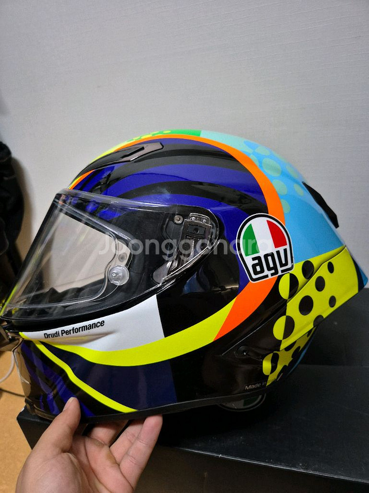 AGV GPRR 피스타 2020윈터테스트 헬멧 팝니다--1