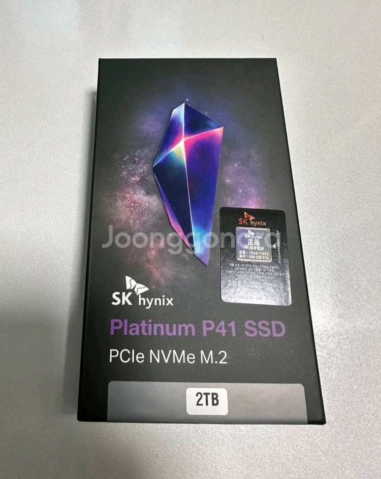 SK하이닉스 P41 Platinum 2TB SSD 미개봉--0