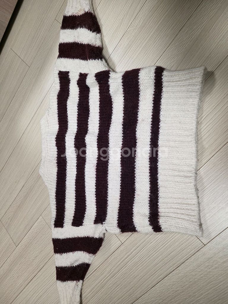 더애니멀오베리에 스트라이프 니트--3