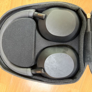 소니 노이즈캥슬링 헤드셋 1000xm5 블랙