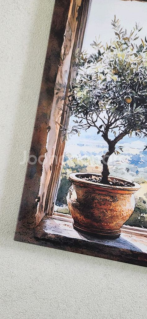 새상품)원목 프레임 캔버스 그림액자 인테리어소품--2