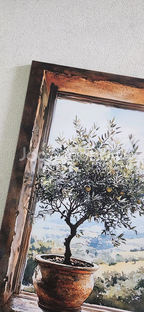 새상품)원목 프레임 캔버스 그림액자 인테리어소품--3