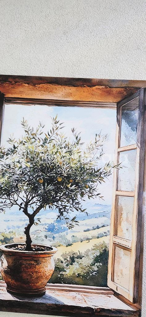 새상품)원목 프레임 캔버스 그림액자 인테리어소품--6