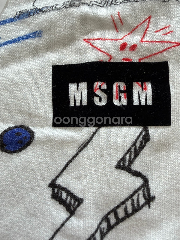 msgm 키즈 보이즈 맨투맨 12Y (상태아주깨끗)--3