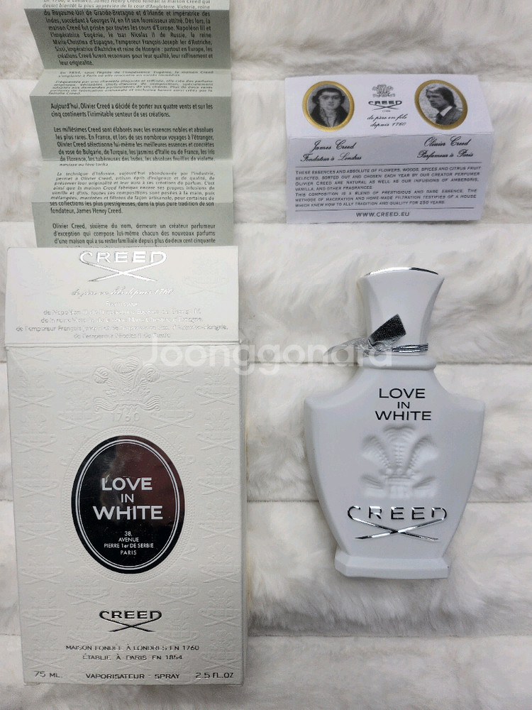 크리드 러브인화이트 향수 75ml--1