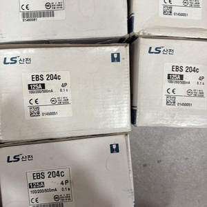 LS산전 누전차단기 EBS 204c 4P 125A 미사용 정품