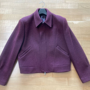 엘무드 글램 트러커 재킷 버건디