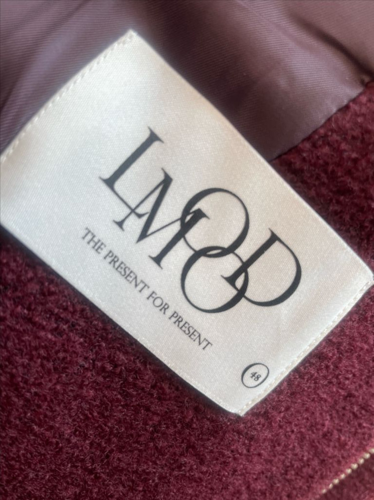 엘무드 글램 트러커 재킷 버건디--3