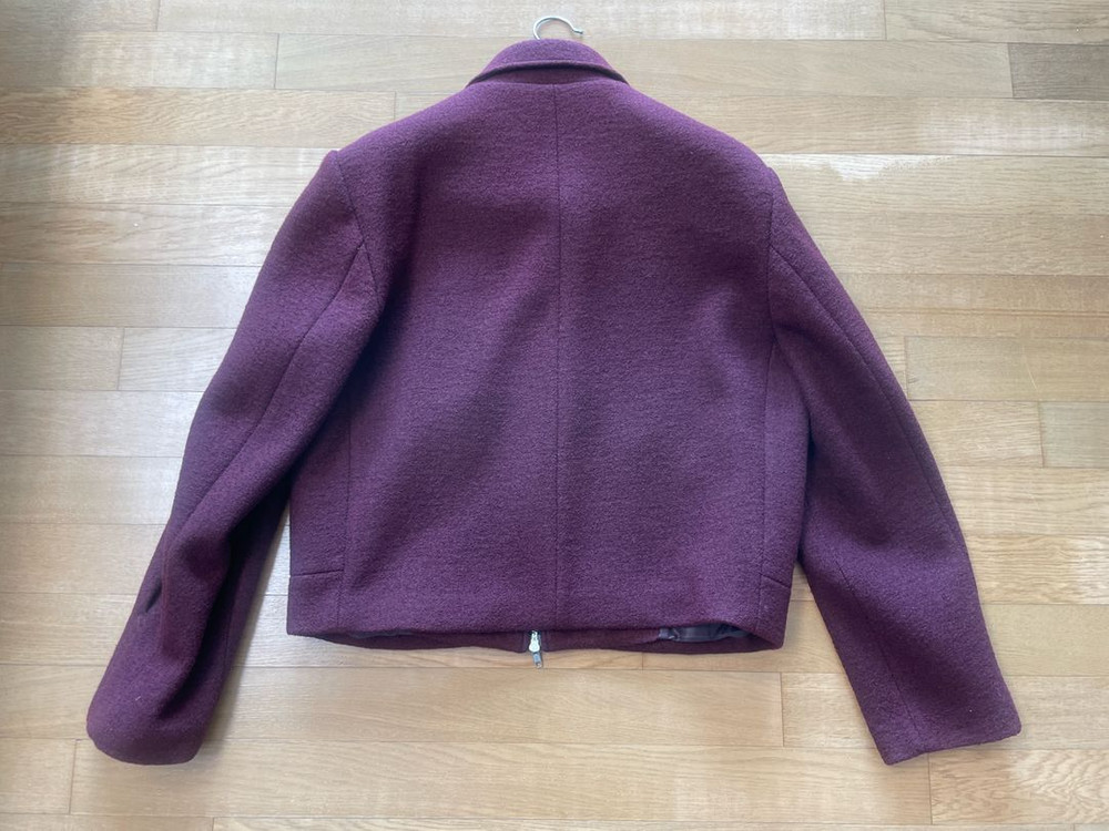 엘무드 글램 트러커 재킷 버건디--4