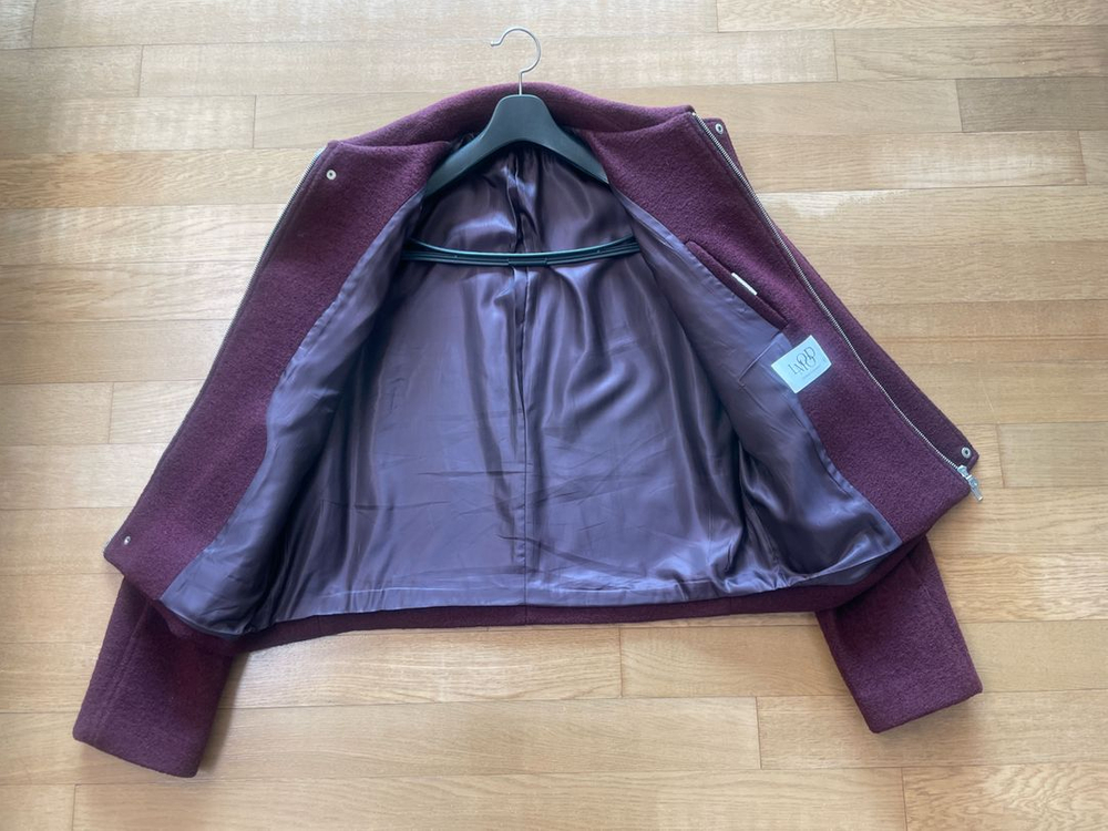 엘무드 글램 트러커 재킷 버건디--7