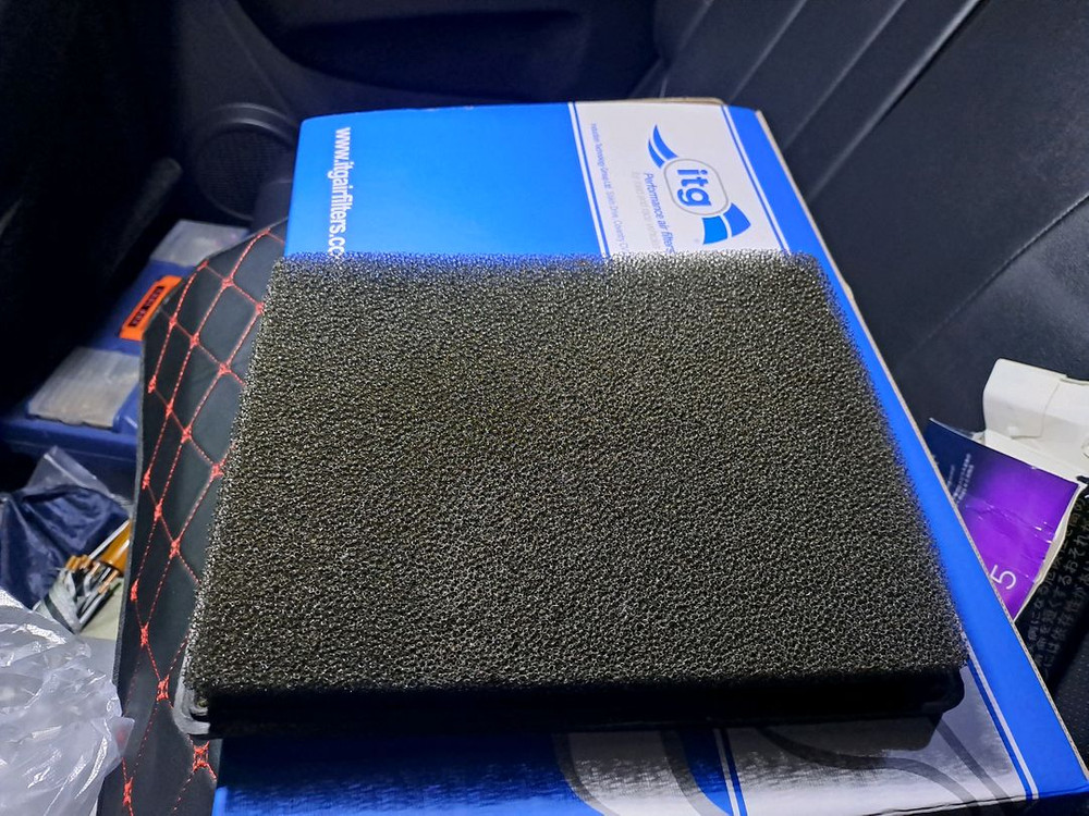 뉴카렌스 itg순정형 흡기 필터 이미지