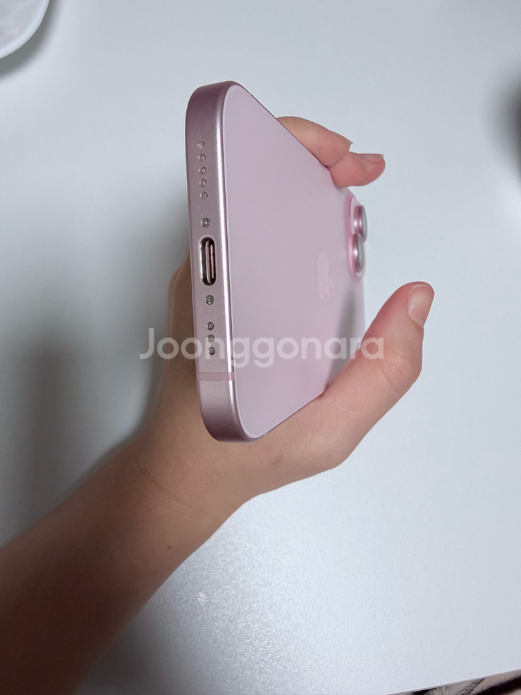 아이폰15 핑크 128g 외관 s급 풀박스--3