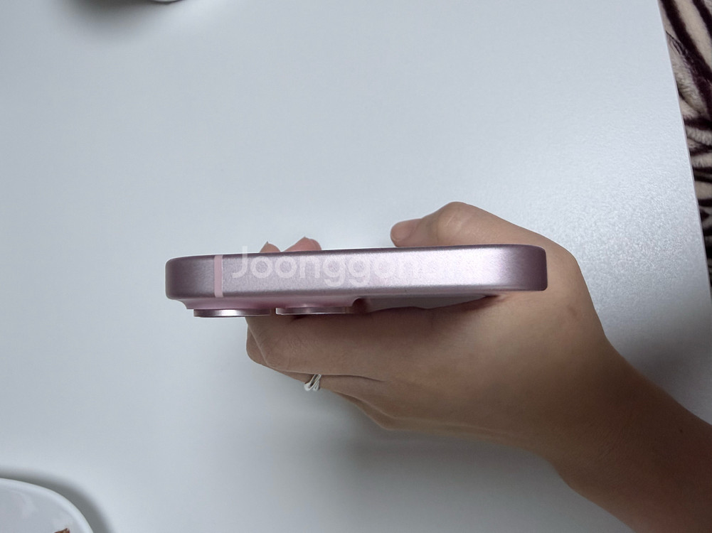 아이폰15 핑크 128g 외관 s급 풀박스--5