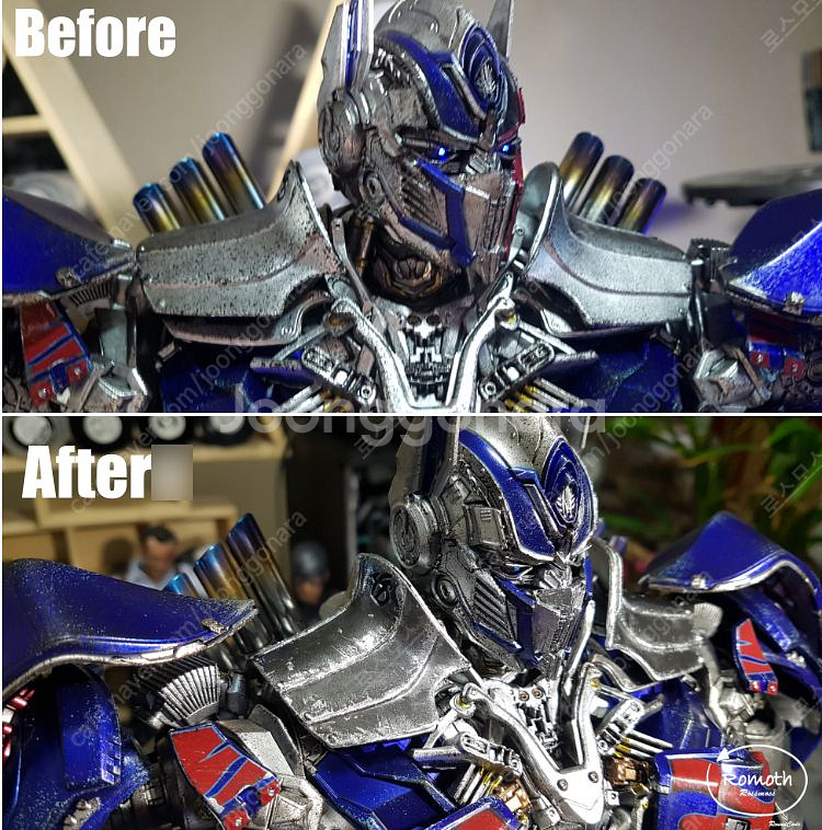 [커스텀 도색]쓰리제로 트랜스포머 옵티머스 익스ver.--3