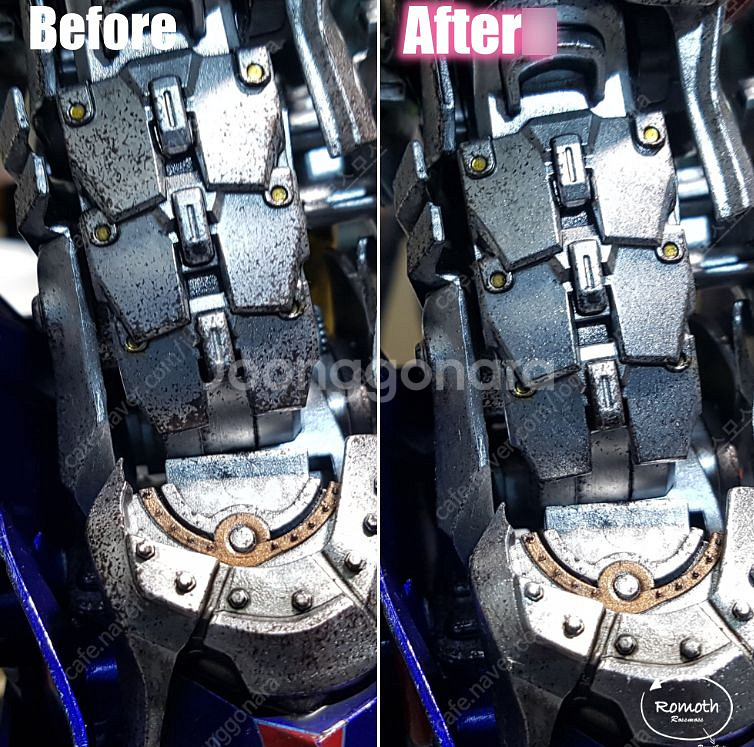 [커스텀 도색]쓰리제로 트랜스포머 옵티머스 익스ver.--7