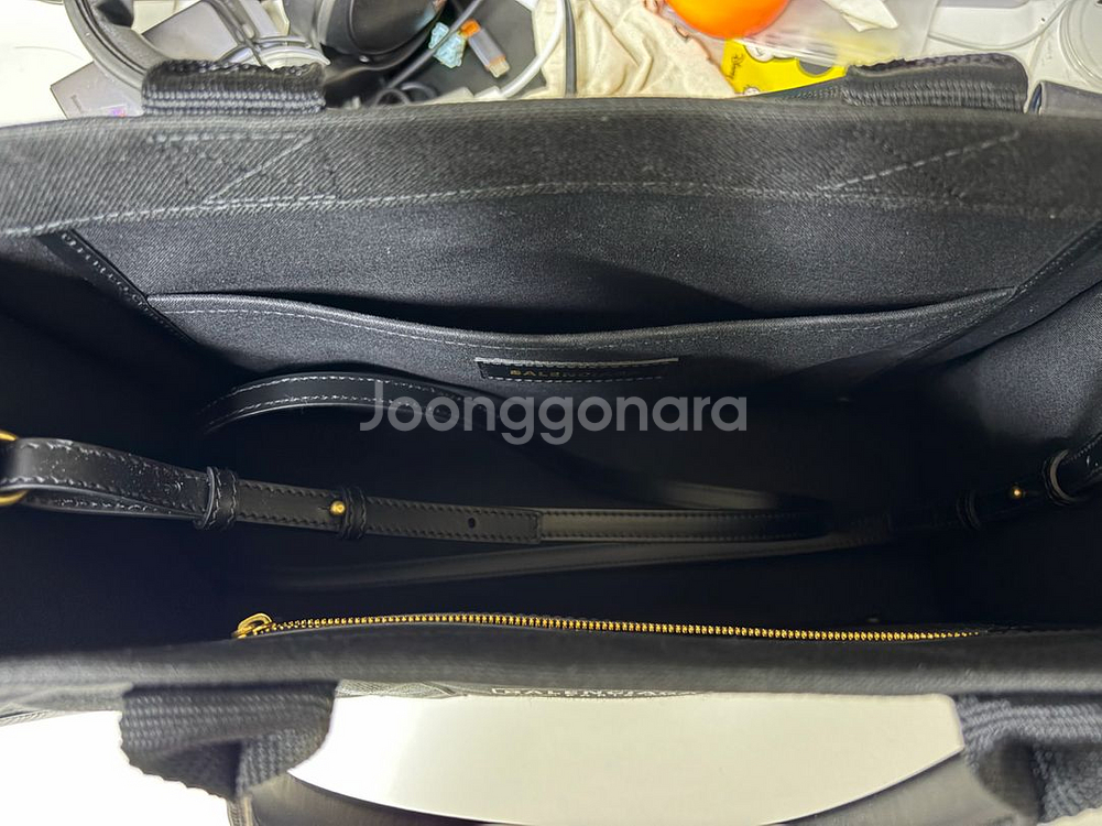 발렌시아가 캔버스 토트백--6