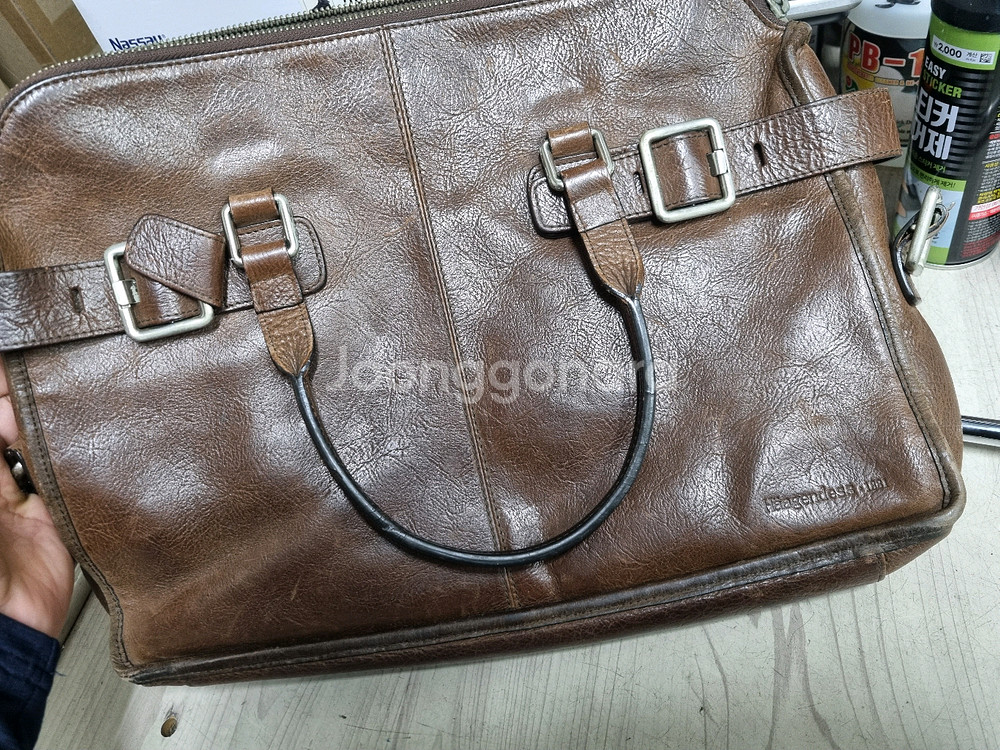 가죽 서류가방--1