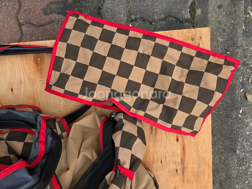 아이캠퍼 스카이캠프 2.0 루프탑텐트 체크 레인플라이--4