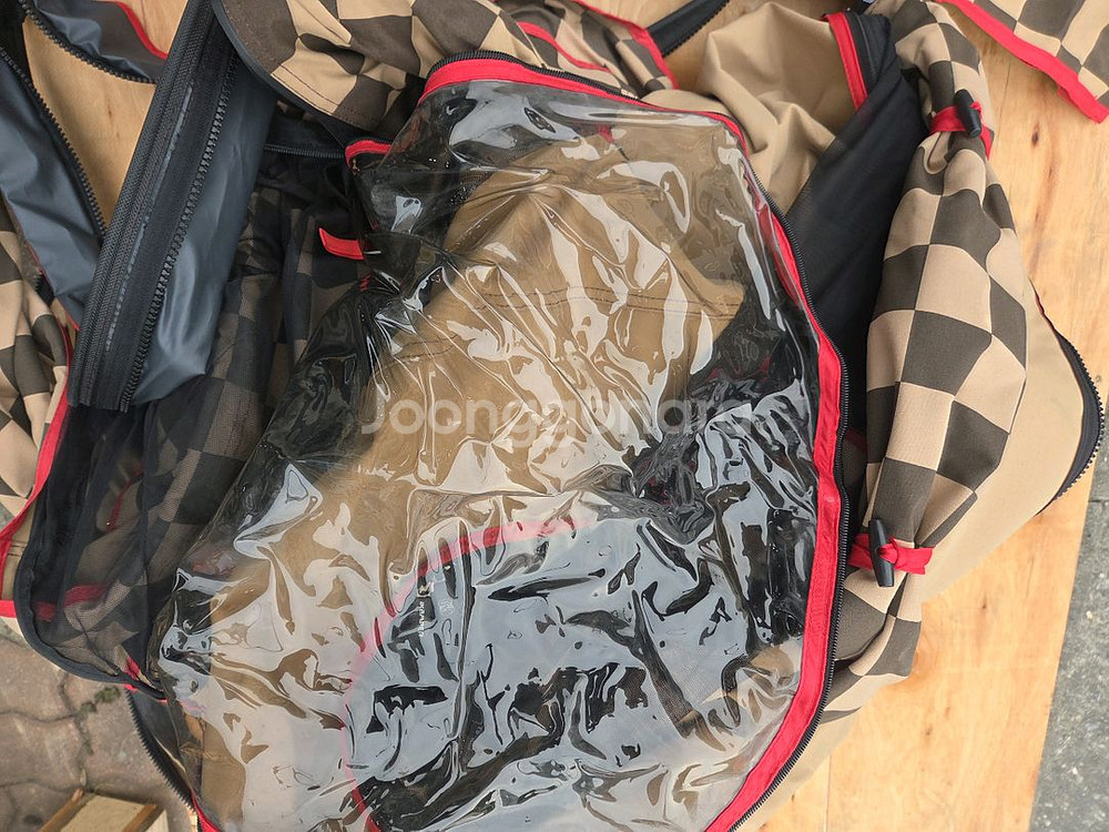 아이캠퍼 스카이캠프 2.0 루프탑텐트 체크 레인플라이--5