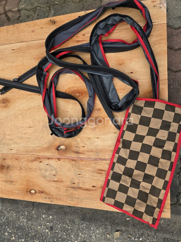 아이캠퍼 스카이캠프 2.0 루프탑텐트 체크 레인플라이--6