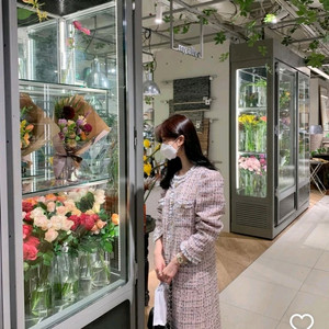 바이씨니 반짝트위드 원피스